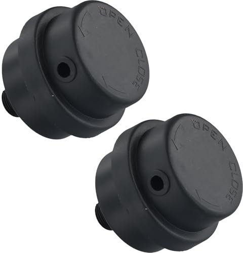 Paquete de 2 Silenciadores de Compresor de Filtro de Aire, Accesorios Compresor Aire, Filtro de Compresor de Aire Reductor de Ruido Negro para Compresores Sin Aceite (13 mm)