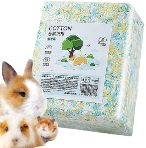 Genérico Sustrato para Mascotas,Suave para Jaula - Lecho Suave para Animales - para Accesorios De Jaula Conejos Gallinas Chinchillas Jerbos Mascotas Pequeñas Hámster