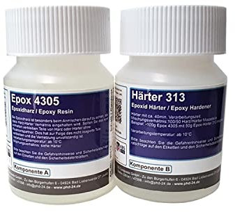 DD Composite Epoxidharz 4305 mit Härter 313 150g Transparent Universal-System Beschichtungen Laminierharz Kunst Handwerk Reparatur Kunstharz Resin