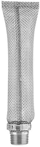 Kit Biere Filtre Brassage de Bière Kit de Brassage en Acier Inoxydable Filtration Bière Homebrew Vin Bière Barre Outil (6inch)