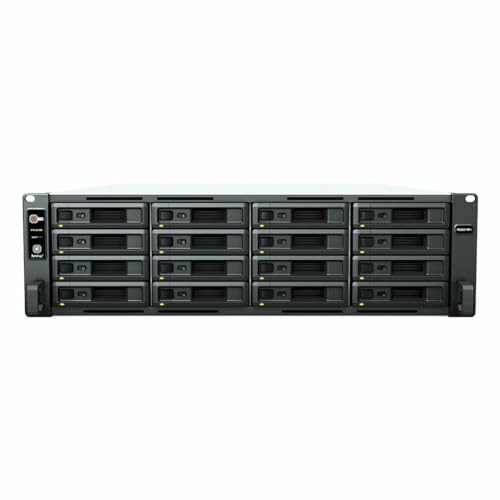 Synology RackStation RS2821RP+ - NAS server - 16 bays - rack-mountable - SATA 6Gb/s - RAID 0, 1, 5, 6, 10, JBOD - RAM 4 GB - Gigabit Ethernet - iSCSI - 3U