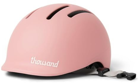 Thousand Kinder-Fahrradhelm – Helm für Kinder mit 6 Belüftungskanälen, kostenlosem Set mit reflektierenden Aufklebern, magnetischer Einklemmschutz Schnalle, CE-, ASTM- und CSPC-zertifizierter Helm