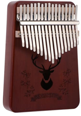 ifundom Holz-fingerklavier Tragbares Musikinstrument Afrikanische Fingerklaviere Tasten Holz-daumenklavier Afrikanisches Instrument