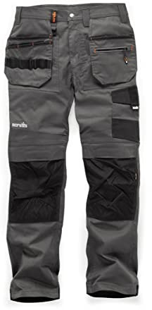 Scruffs Men's Scruffs Trade Flex Trouser, Graphite, 34R