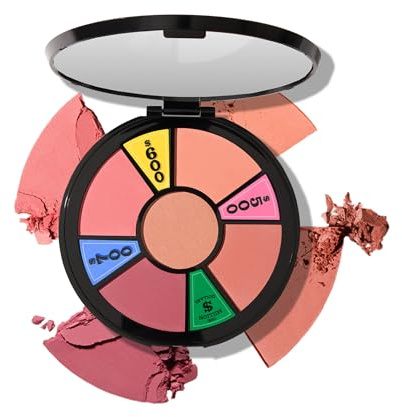 LAURA GELLER NEW YORK x Wheel of Fortune Limited Edition Collab The Wheel Blush Palette 5 pc Multi-Finish Blushes