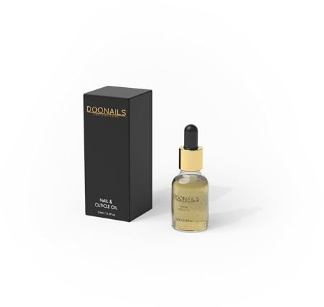 Doonails - Nagelöl & Nagelhautöl 15ml neutral - für Mani- & Pediküre - Reichhaltiges Nagelpflegeöl für brüchige Nägel mit Pipette