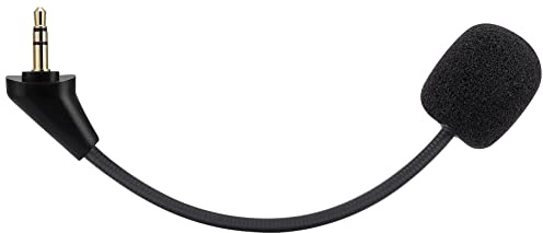 Ersatz-Spielmikrofon für HyperX Cloud Alpha, Alpha S & Alpha Pro Gaming Headset auf PS4 PS5 Xbox One PC, abnehmbares 3,5-mm-Boom-Mikrofon
