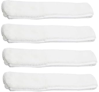 Microfiber Window Washer Replacement Scrubber, 13.87 Inch Window Glass Wiper Cloth for Cleaning Bathroom Car Window