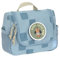 LÄSSIG Kinder Kulturtasche Waschbeutel Waschtasche Kulturbeutel zum Hängen/Mini Washbag Pattern Party Blue