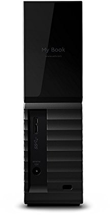 WD 8TB My Book Desktop External Hard Drive, USB 3.0, External HDD with Password Protection and Backup Software - WDBBGB0080HBK-NESN