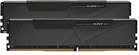KLEVV BOLT X DDR4 16GB (2x 8GB) 3200MHz CL16 Gaming Memory RAM kit XMP 2.0 Non-RGB High Performance Overclocking 16-18-18-38