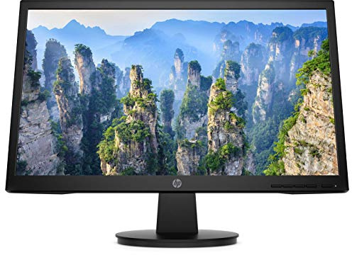HP v22 Full HD Monitor (1920 x 1080) 21.5 Inch (1 VGA, 1 HDMI) - Black