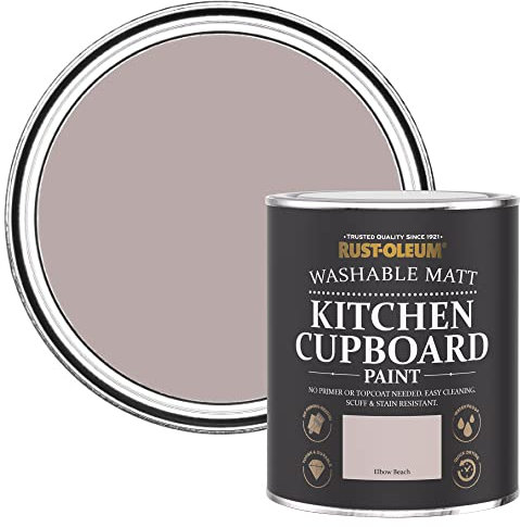 Rust-Oleum Pink Kitchen Cupboard Paint in Matt Finish - Elbow Beach 750ml
