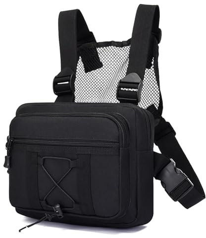 SupRovare Brusttasche für Radio Walkie-Talkie - Outdoor, Sport, Training, Fitness, Jagd, EDC