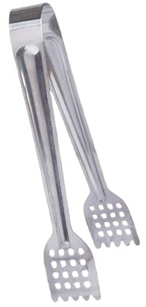 ZHENGCI Pinzas de acero inoxidable para alimentos con mango ergonómico para un fácil agarre y cocción, herramienta de cocina, agarre cómodo y clip para pan