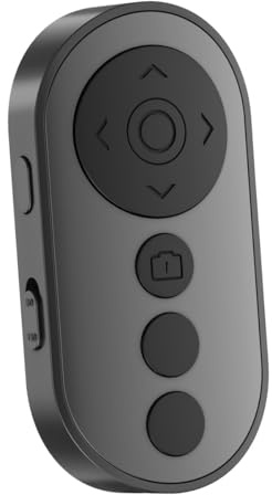 Gurtt Wireless Remote Control, Wireless Camera Remote Control with Zoom/Switch for Vlogging