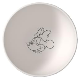 Villeroy & Boch Manufacture Rock blanc – Mickey Mouse – Tazón para cereales, blanco, apto para lavavajillas y microondas, acabado de pizarra con decoración de Disney Mickey Mouse en tiza