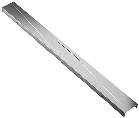 Abdeckung für Duschrinne AQUABAD® SDS Pro (Rost einzeln!) / Länge: 120 cm, aus Edelstahl/Design: „MODERN“