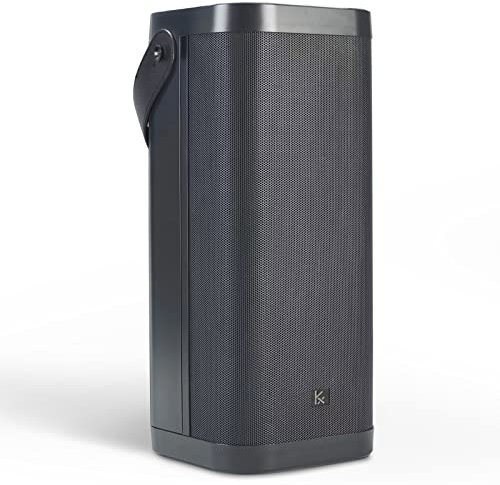 Bluetooth Speakers, KONEX 65W Portable Wireless Speaker, Bluetooth 5.1 Heavy Bass Music Player, 3-Way System with Active Filter, 20H Long Playtime, Outdoor Speaker for Home, Office, Party, Black