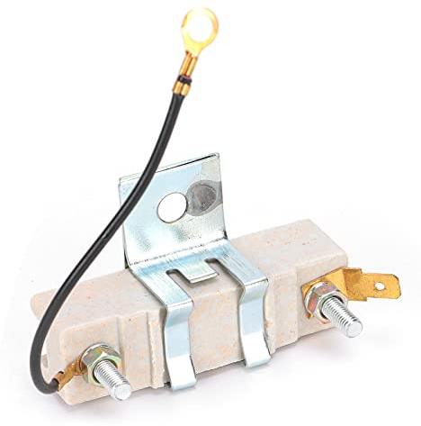 Resistencia de Bobina de Encendido Dispositivo de Resistencia de Cerámica de Metal para Arranque Remoto de Coche Clásico de 1,5 Ohmios