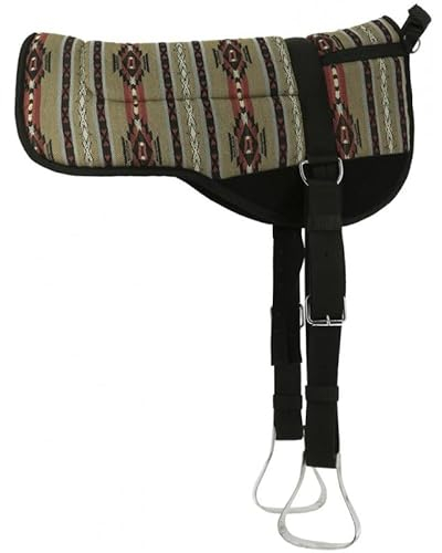 ekkia Norton „Kiowa Bareback-REITPAD Farbe : Keine, Größe : Warmblutgröße