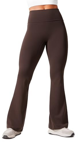 CRZ YOGA Secretsculpt Utsvängda leggings 31 | Butt Scrunch Butt, Buttlift, Buttermjuk, Måttlig kompression, Träning, Casual, Ingen framsöm, Hög midja, För kvinnor