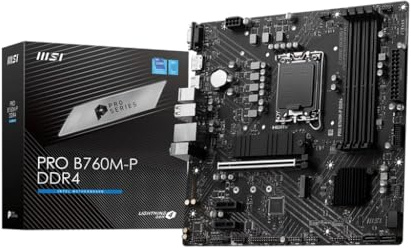 MSI Placa Base Pro B760M-B DDR4 mATX LGA1700