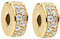 Rimgoris 925 Sterling Silver Women Bracelets Necklace Clear Pav Yellow Clips Women Bracelet Glod Charm Mother's Day with Zirconia