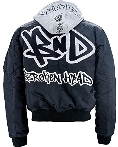Broken Head Bomberjacke (DE/NL/SE/PL, Alphanumerisch, XL, Regular, Regular, Graffiti)