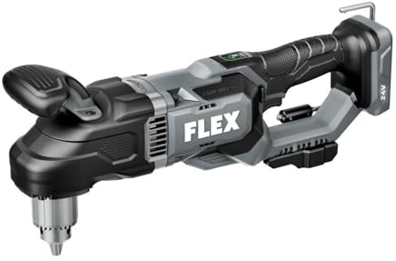 FLEX 24V Brushless Cordless 1/2-Inch 1,680 In-Lbs Torque Compact Right Angle Drill Driver Tool Only, Battery and Charger Not Included - FX1671-Z