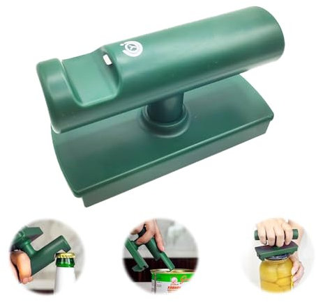 Apri Barattoli, Apri Barattoli Manuale, 1 Pezzi Apribottiglie Regolabile, Pribottiglie Regolabile Opener Barattolo, Apri Barattoli Di Vetro Per Famiglia,Picnic,Negozio,Anziani