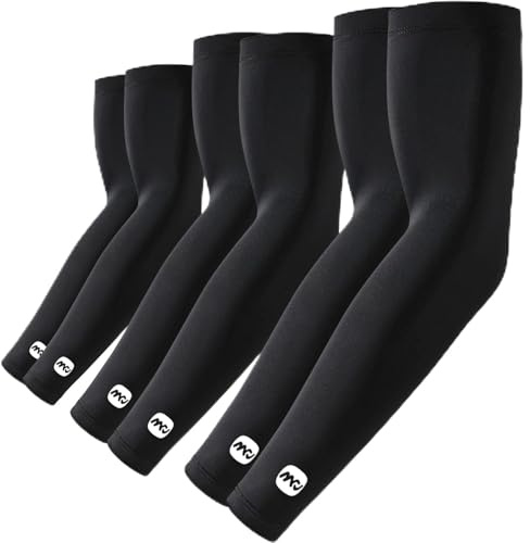 ROCK TAKIN UV Protection Manches de Bras pour Gaming pour Hommes Femmes, UPF 50+ Manchons de Bras Refroidissants d'été Compression Manchons de Tatouage Manches Thermiques Unisexes pour Cyclisme