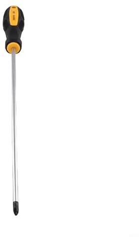 30 cm gummihandtag slitsad skruvmejsel med magnetisk spets för svåra områden (korsskruvmejsel)