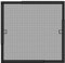 Schellenberg 70081 Insektenschutz Fenster Telescope, Aluminium-Rahmen ohne Bohren und Sägen zu Montieren, Individuelle Größe durch Herausziehen, 140 x 150 cm, Anthrazit