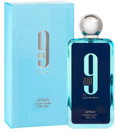 Afnan 9 am Dive Eau de Parfum unisex 100 ml EDP, Parfum, Hombre, Regalo