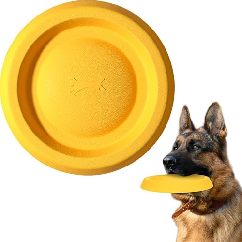 Frisbee para perros, anillo de tracción interactivo para perros, juguete de agua para perros, juguete para perros indestructible, juguete para morder y masticar para mascotas (frisbee)
