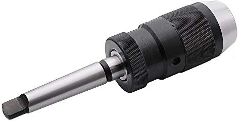 Kedless - Portabrocas de torno sin llave de 5 a 20 mm sin llave para taladro de torno sin llave y mandril MK3 para torno CNC/fresado, prensa de taladro