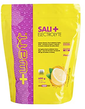 Sali+ Electrolyte - Per Disporre di Energie Durante l'Attività Fisica - Formato: Doypack 600 g - Gusto Limone
