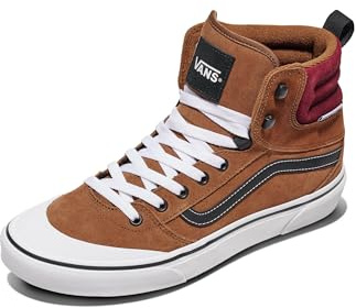 Vans Men's Ashwood Hi Vansguard Shoe | Water-Resistant High Top Sneakers for Everyday Wear, Suede Dachshund, 11.5