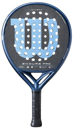 Wilson Endure Pro V1 - Pala de pádel, tamaño de agarre 2-4 1/4