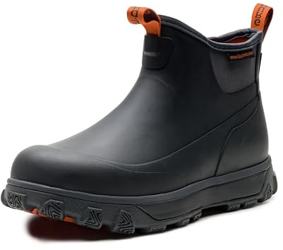 Grundens Mens Deviation 6 Ankle Boot|Durable, Waterproof, Anchor, M 8