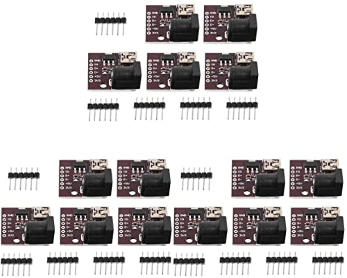 Baluue 15stücke Teiliges USB Power Interface Modul Praktisches Stromversorgungsmodul Für Effiziente Anwendungen USB Schnittstelle Für -projekte Und Elektronikbau Kompatibel Mit