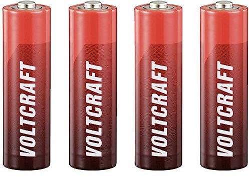 VOLTCRAFT Industrial LR6 Mignon (AA) batteria alcalina manganese 3000 mAh 1,5 V 4 pezzi