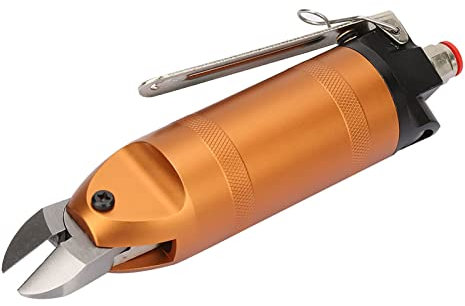 FLEXMAN Forbici Pneumatiche, Pinza da Taglio Tronchese con Testa di Taglio Pneumatica a Forbice in Acciaio Legato per Taglio Filo di Rame Ferro Acciaio Inossidabile (HS20-S5)