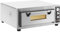 Royal Catering Elektro-Pizzaofen 1 Backkammer 450 °C 4200 W für 4 Pizzas mit Ø 30 cm getrennt regulierbare Unterhitze Schamottestein Edelstahl Stahl elektrischer Pizza-Backofen Steinbackofen Gastro
