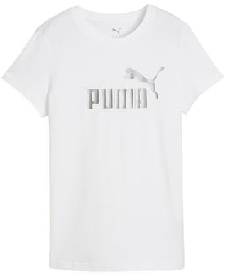Puma T-Shirt Unisex Ess Metallic No. 1 Logo Tee (Confezione da 1)