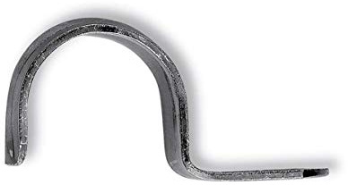 Fischer gaffette semplici per fissaggio tubi, cavi e condotte elettriche, Diametro mm. 40, 5 Pezzi per Confezione,501178