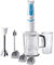Braun Minipimer 5 MQ5060WHBL Twist Stabmixer, elektrisch, Weiß/Blau