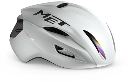 Road Helmet MET Manta MIPS - White Holographic - L / 58-61cm