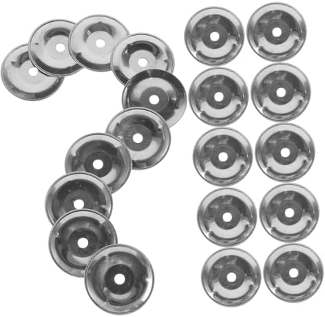 SAFIGLE 50stücke Tragbare Schlagzeugbecken Metallbecken Für Schlagzeug Langlebig Leicht Und Tragbar Geeignet Für Jazz Und Übungsschlagzeuge